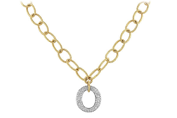 B244-55670: NECKLACE 1.02 TW (17 INCHES)