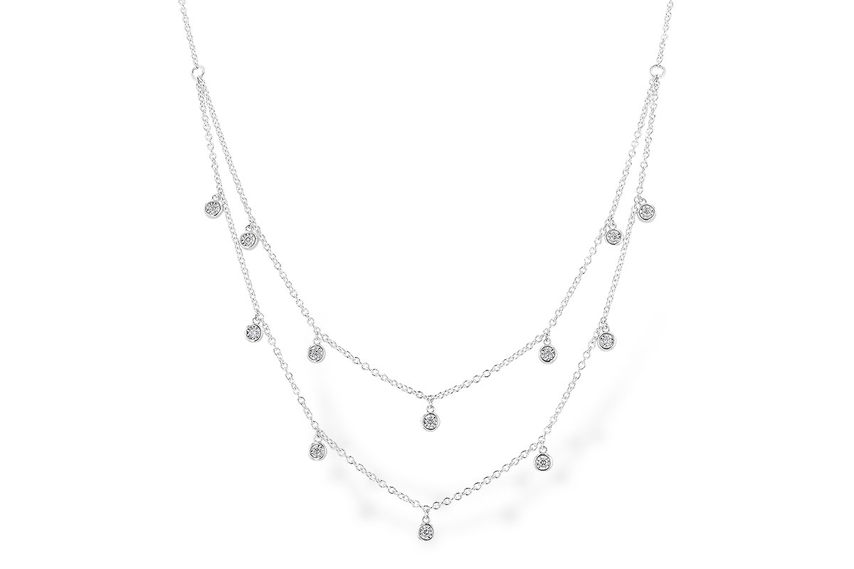D328-19352: NECKLACE .22 TW (18 INCHES)