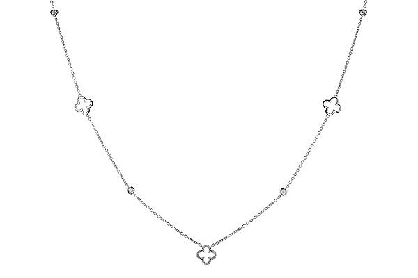 G329-11143: NECKLACE .20 TW (18")