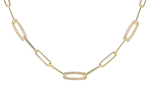 H328-18452: NECKLACE .75 TW (17 INCHES)
