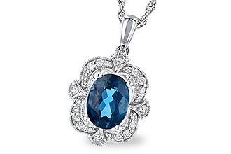 A327-33852: NECK 1.35 LONDON BLUE TOPAZ 1.50 TGW