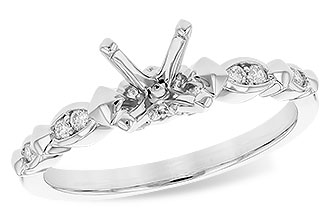 B328-20234: LDS SEMI DIA RG .08 TW