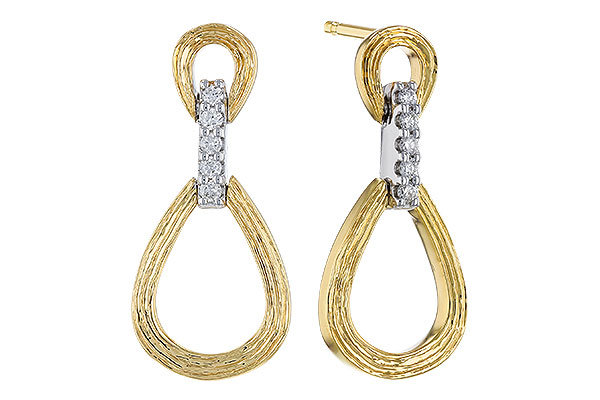 F329-10215: EARRINGS .07 TW