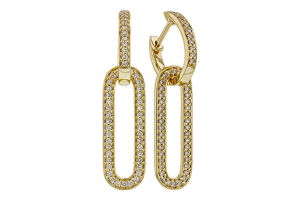 G329-12088: EARRINGS .54 TW