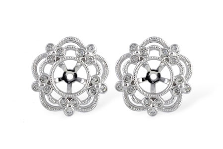 H240-03906: EARRING JACKETS .16 TW (FOR 0.75-1.50 CT TW STUDS)
