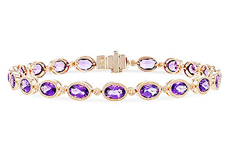 M328-20251: BRACELET 6.86 TW AMETHYST 6.90 TGW